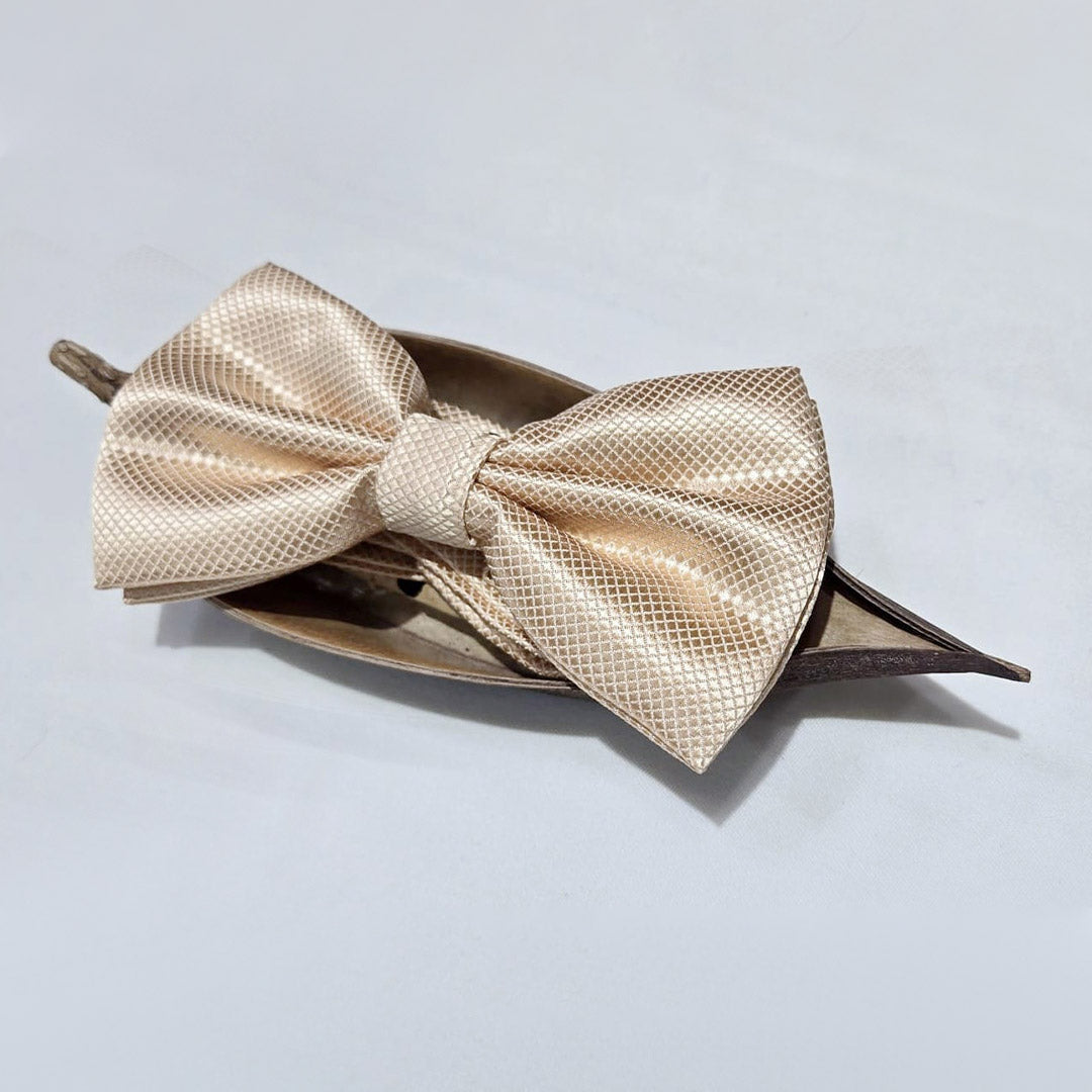 Faded Gold Bow Tie